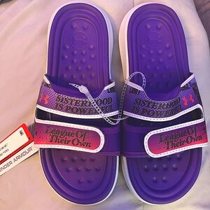 New Under Armour UA Ansa Studio International Women's Day Slides